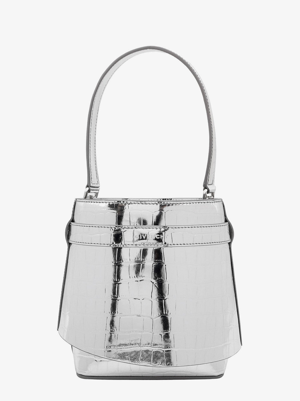 Givenchy Woman Givenchy Woman Silver Bucket Bags