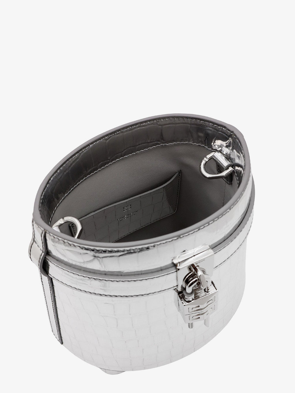 Givenchy Woman Givenchy Woman Silver Bucket Bags