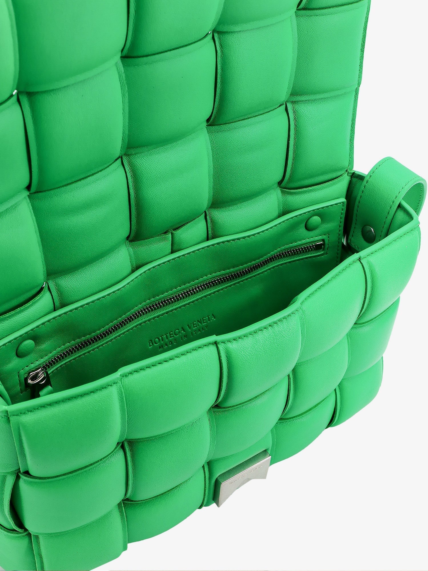 Bottega Veneta Woman Bottega Veneta Woman Green Shoulder Bags