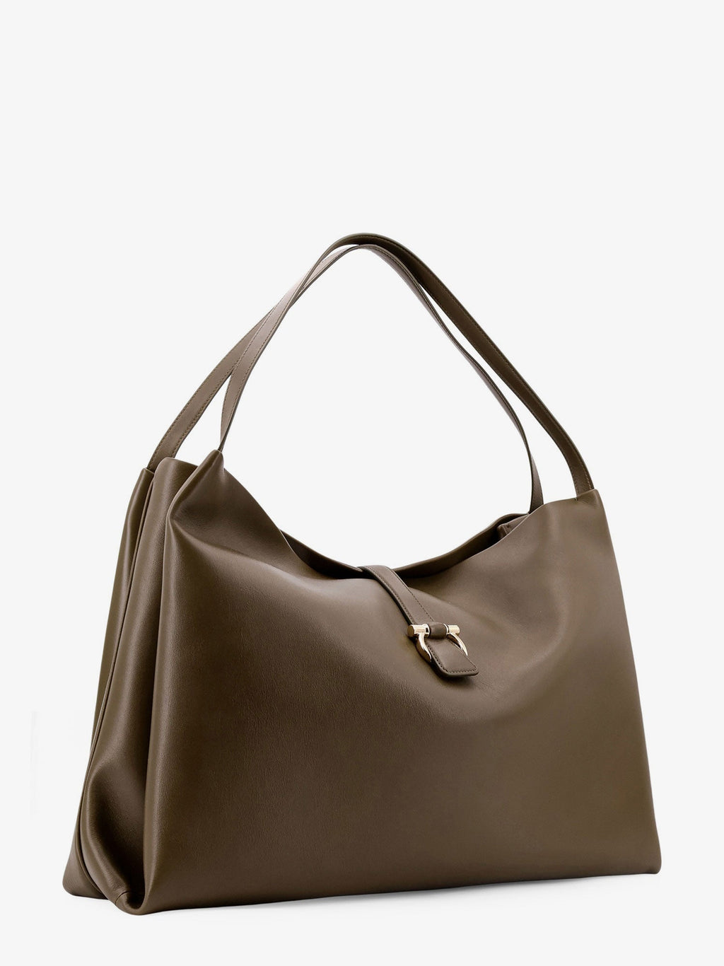 Ferragamo Woman Ferragamo Woman Green Shoulder Bags