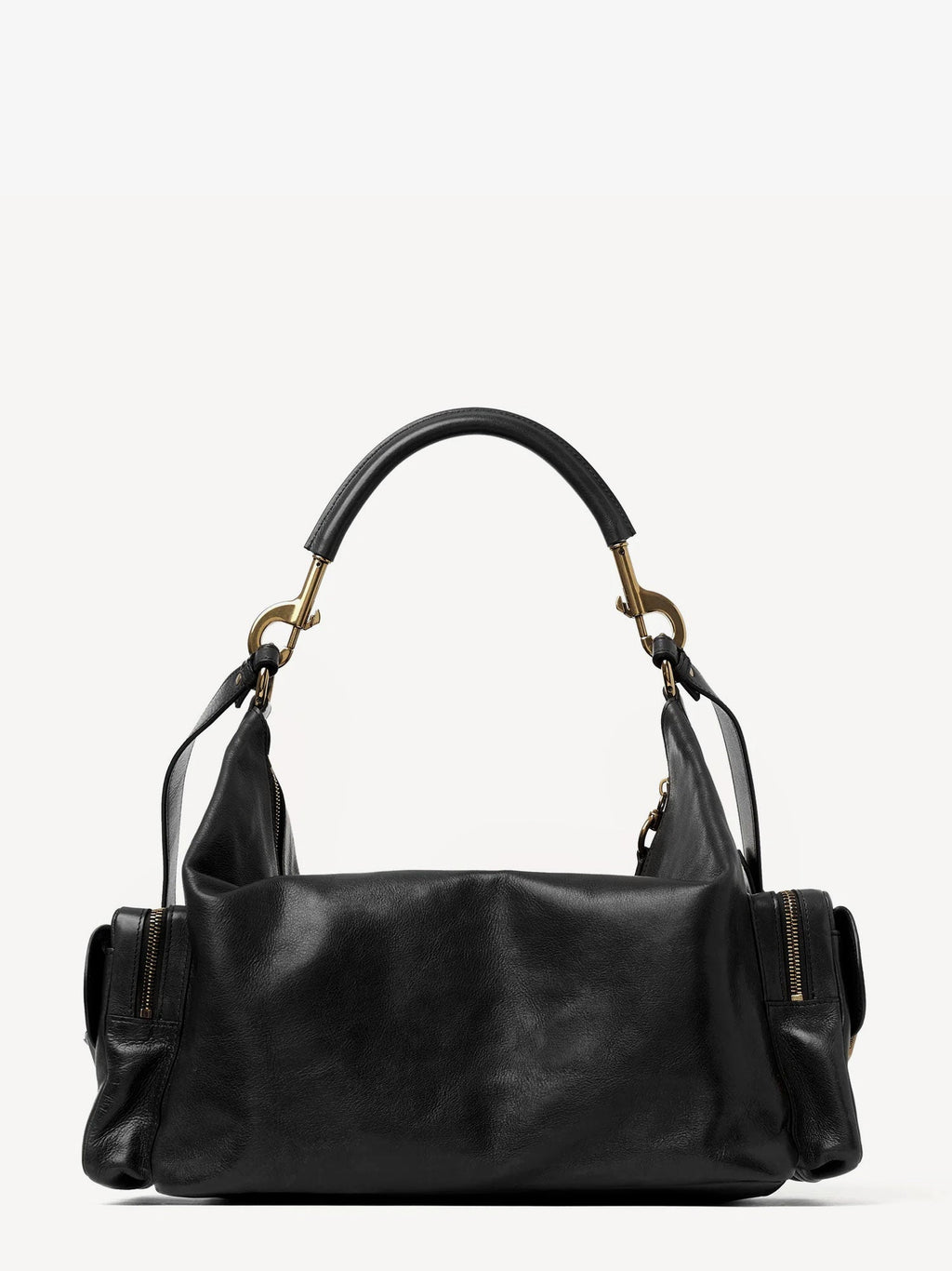 Chloe' Woman Chloe' Woman Black Shoulder Bags