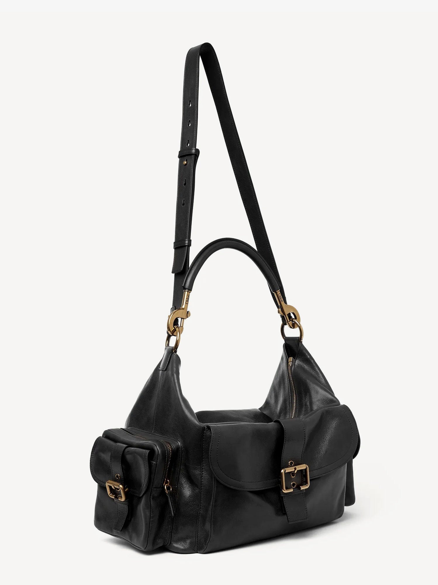 Chloe' Woman Chloe' Woman Black Shoulder Bags