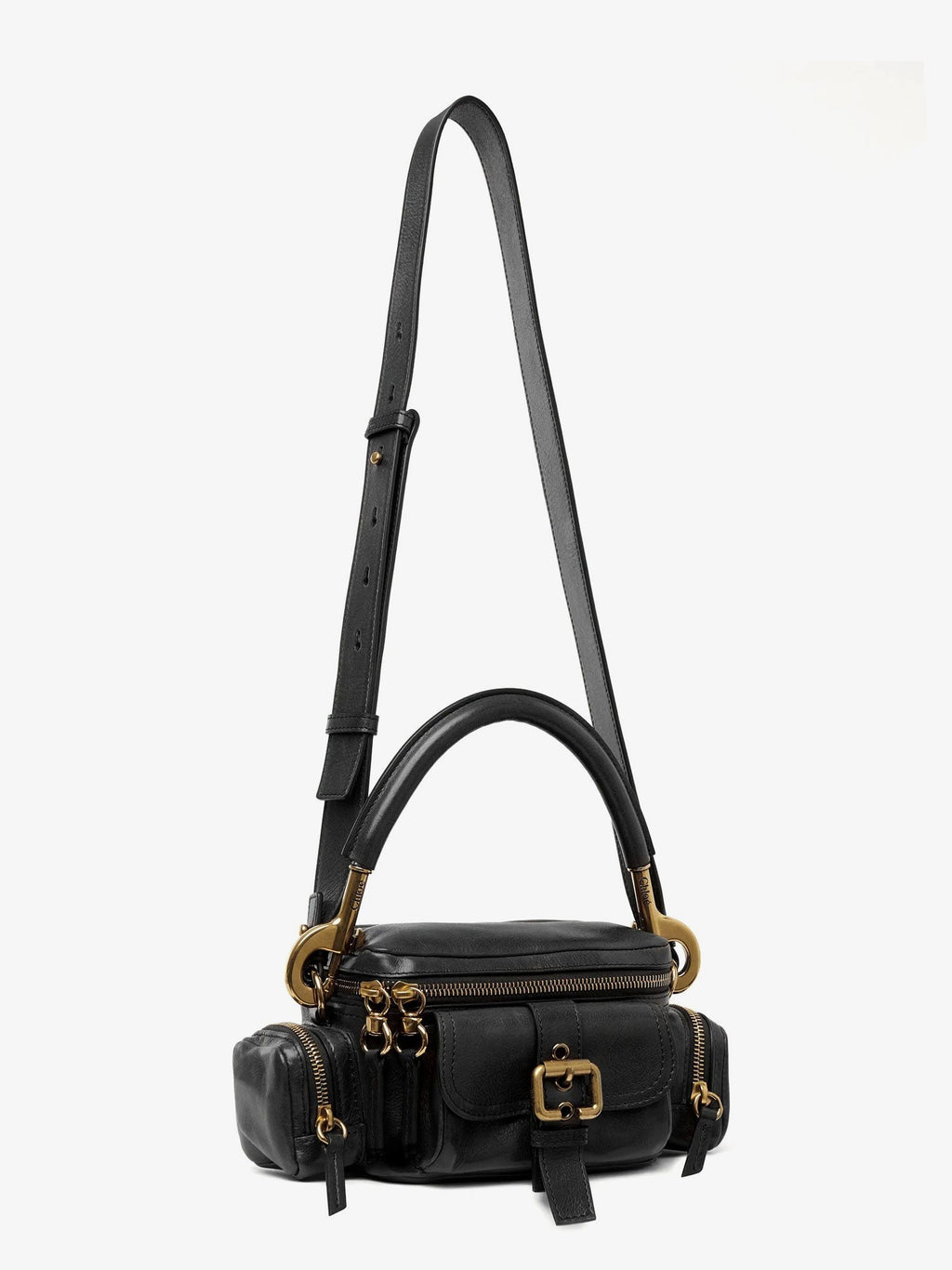 Chloe' Woman Chloe' Woman Black Shoulder Bags