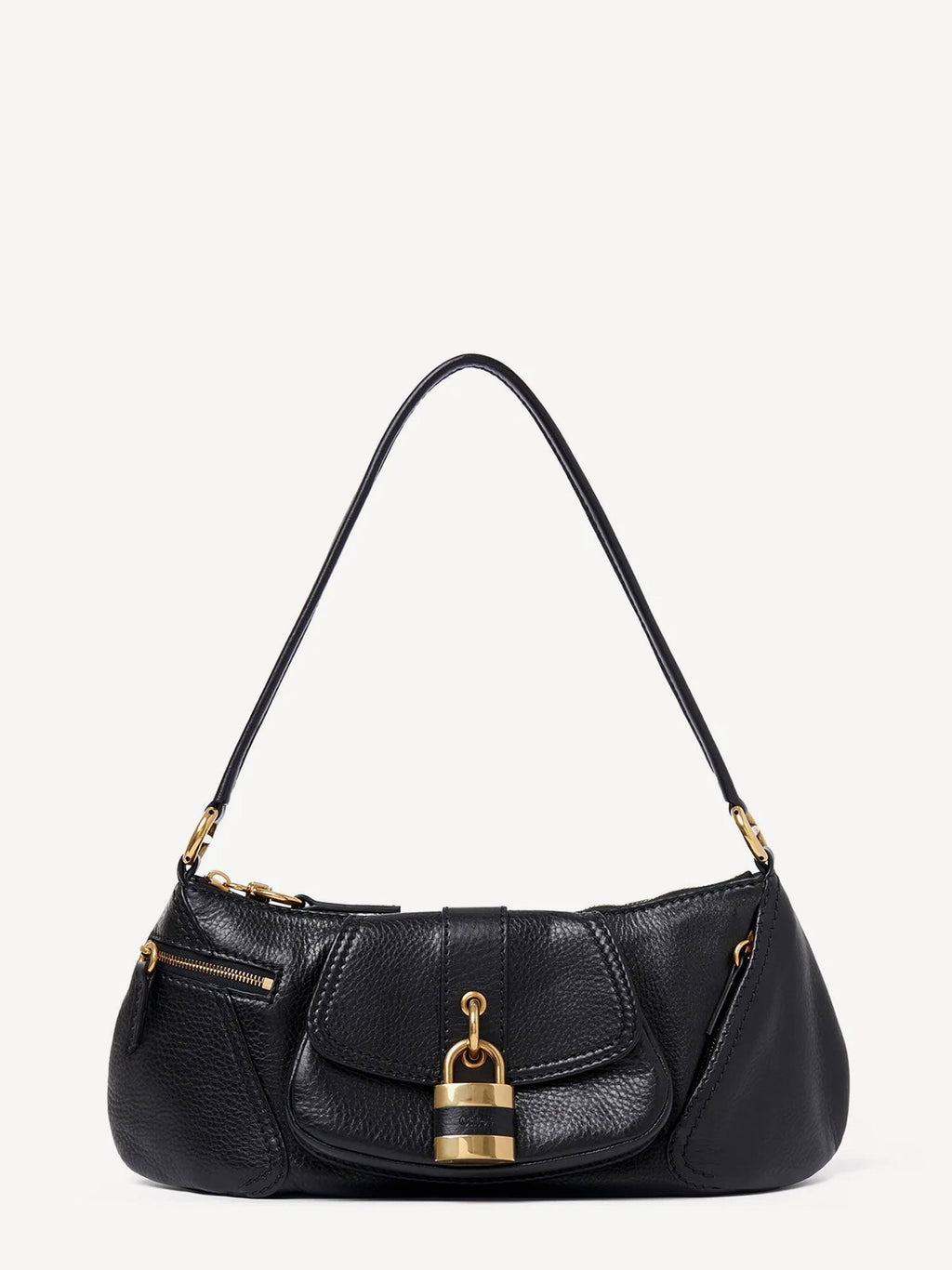 Chloe' Woman Chloe' Woman Black Shoulder Bags