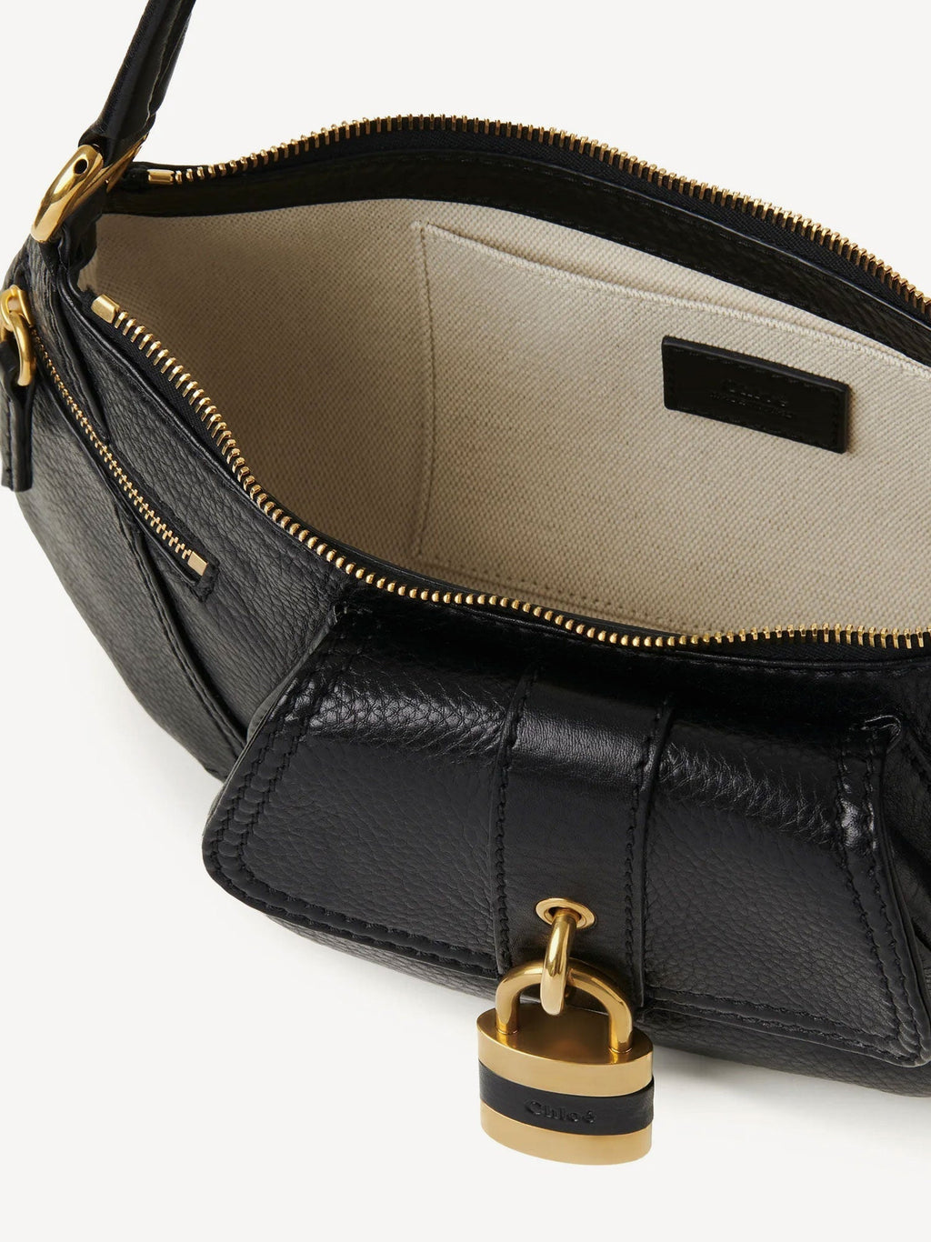 Chloe' Woman Chloe' Woman Black Shoulder Bags