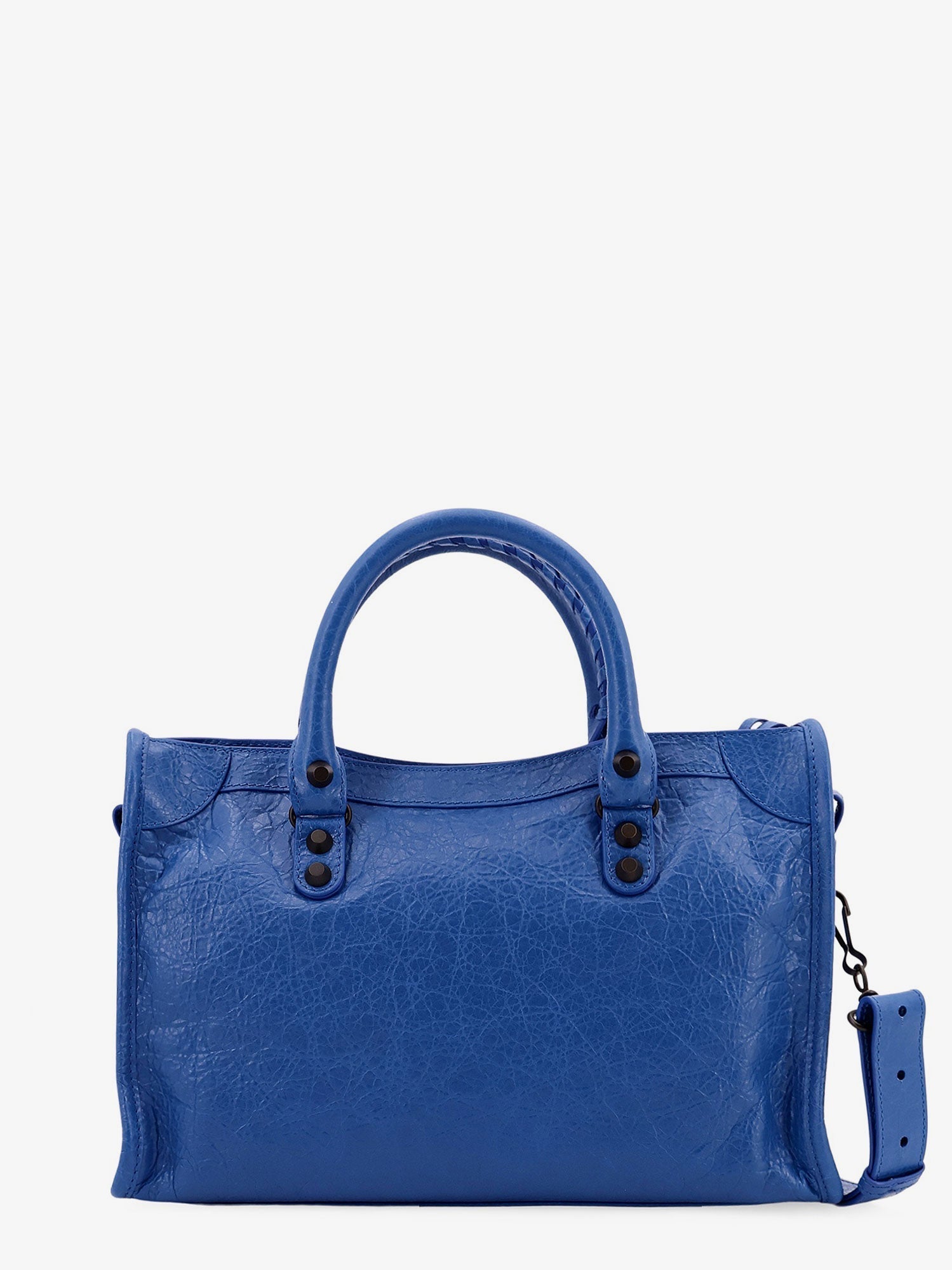 Balenciaga Woman Balenciaga Woman Blue Handbags