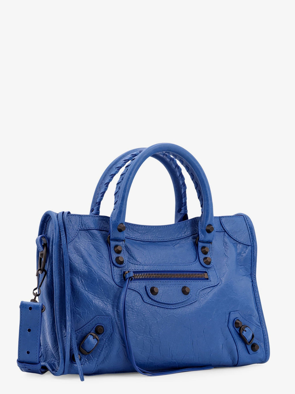 Balenciaga Woman Balenciaga Woman Blue Handbags