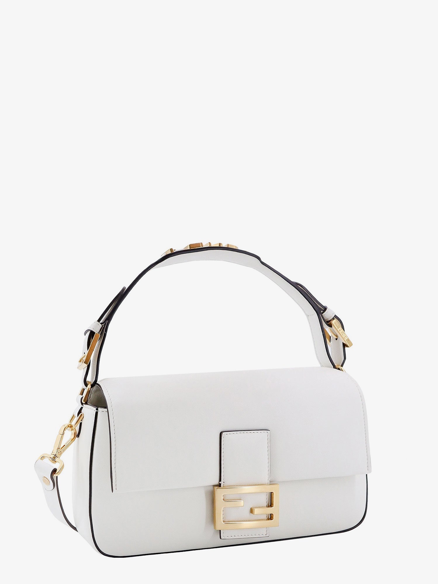 Fendi Woman Fendi Woman White Shoulder Bags