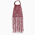 Dries Van Noten Fuchsia Mesh Bag Women