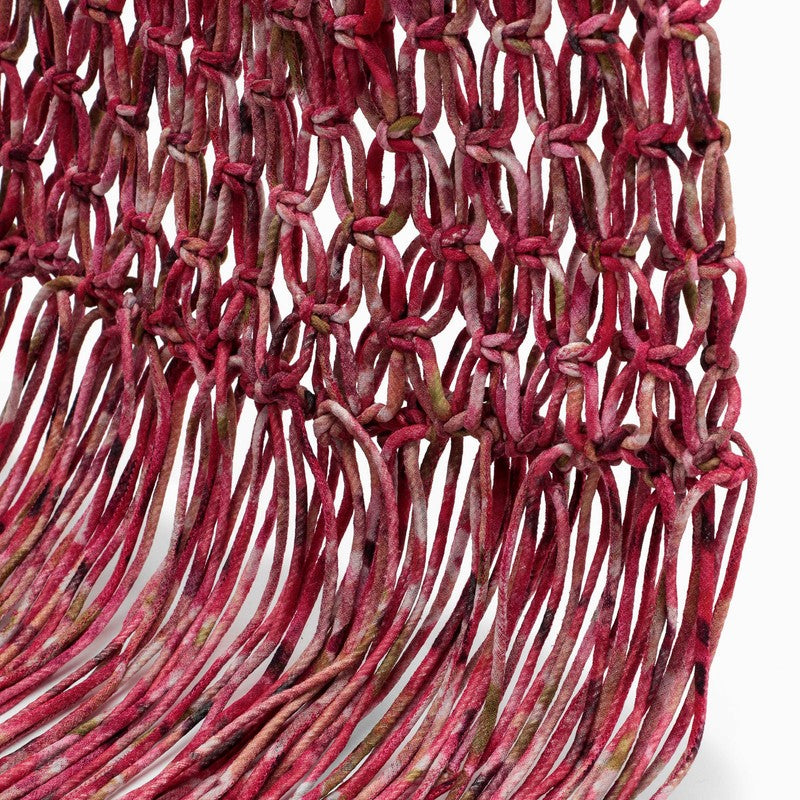 Dries Van Noten Fuchsia Mesh Bag Women