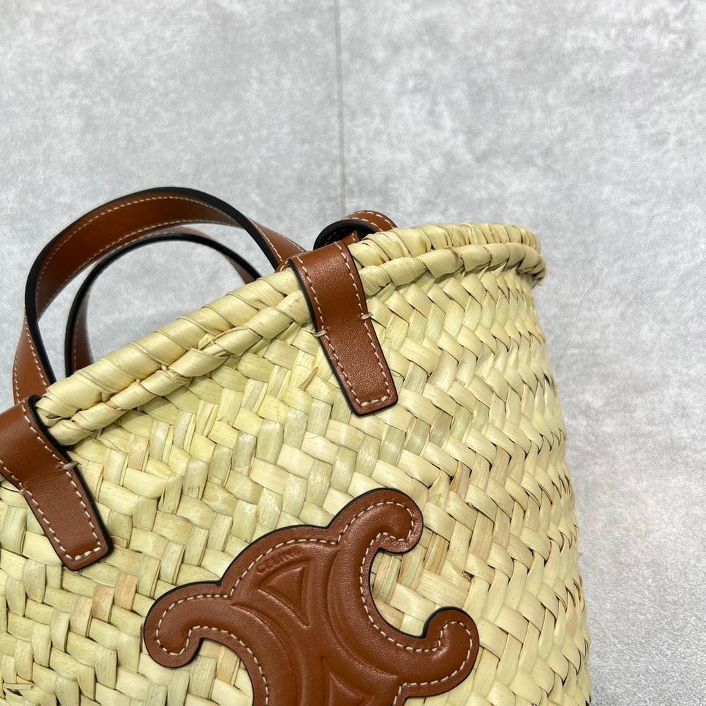 GLAMI Teen Triomphe Classic Pannier Tote Tan For Women 8in/20cm