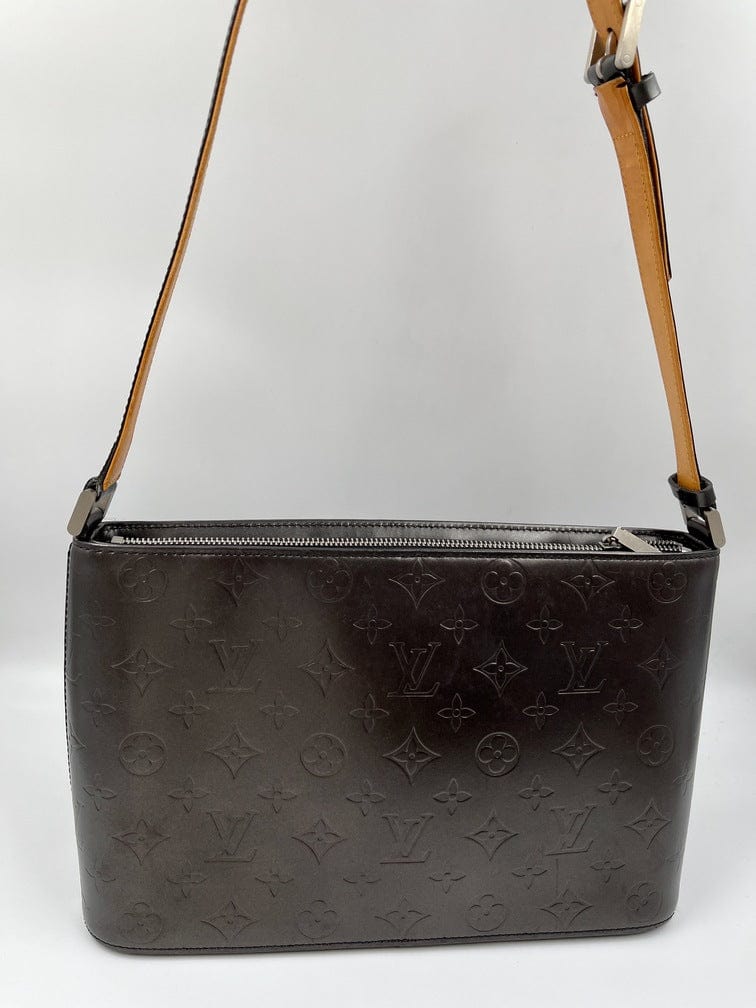 Louis Vuitton Mat Allston Handbag Monogram Vernis