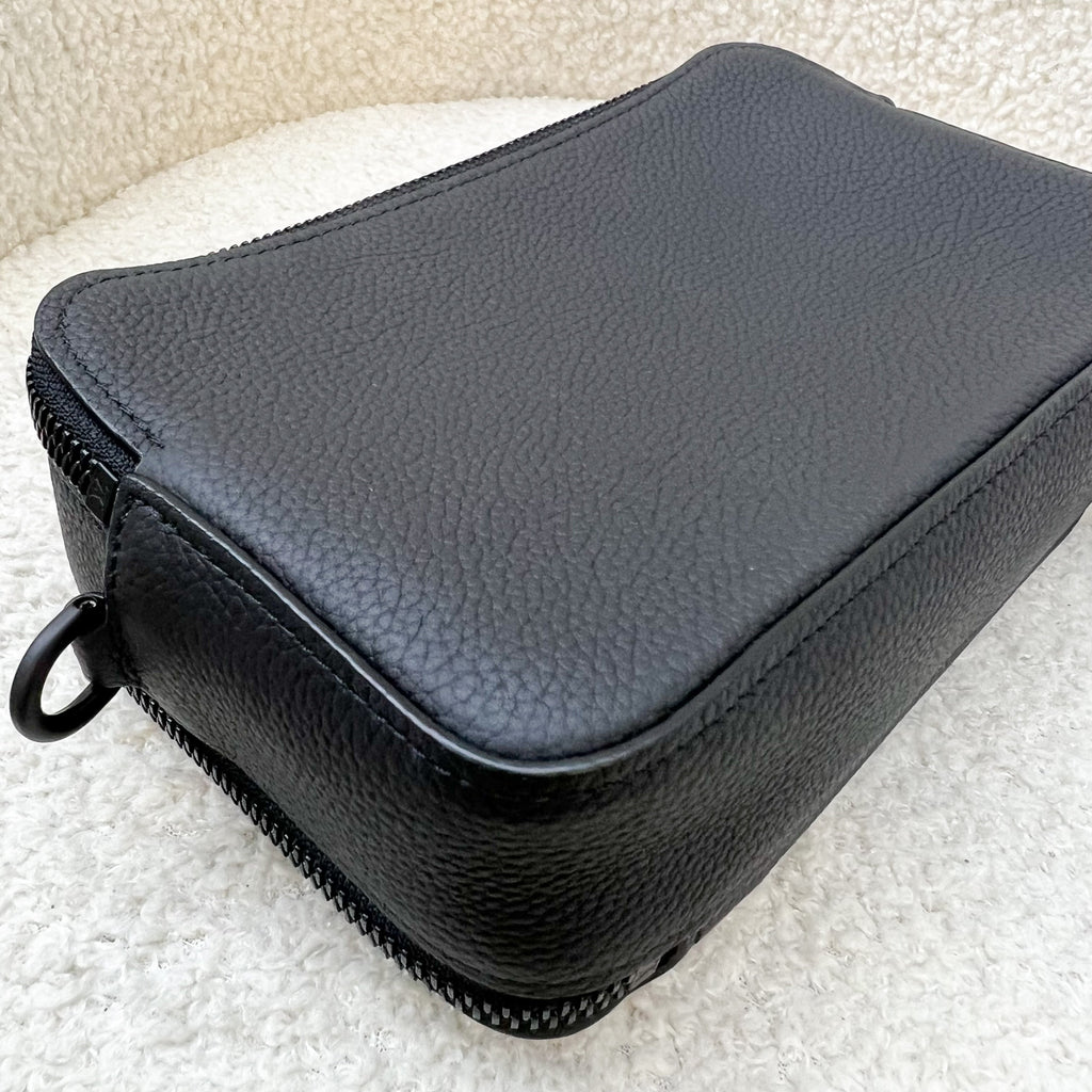 LV Alpha Wearable Wallet in Black Calf Leather and BHW