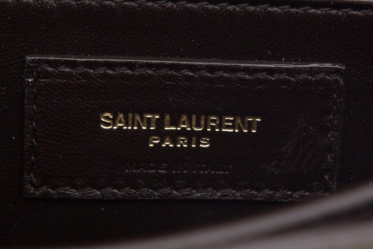 Saint Laurent Green Cassandra Medium Handbag