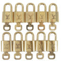 Louis Vuitton Set of 10 Lock & Key Cadena Key Lock
