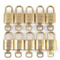 Louis Vuitton Set of 10 Lock & Key Cadena Key Lock