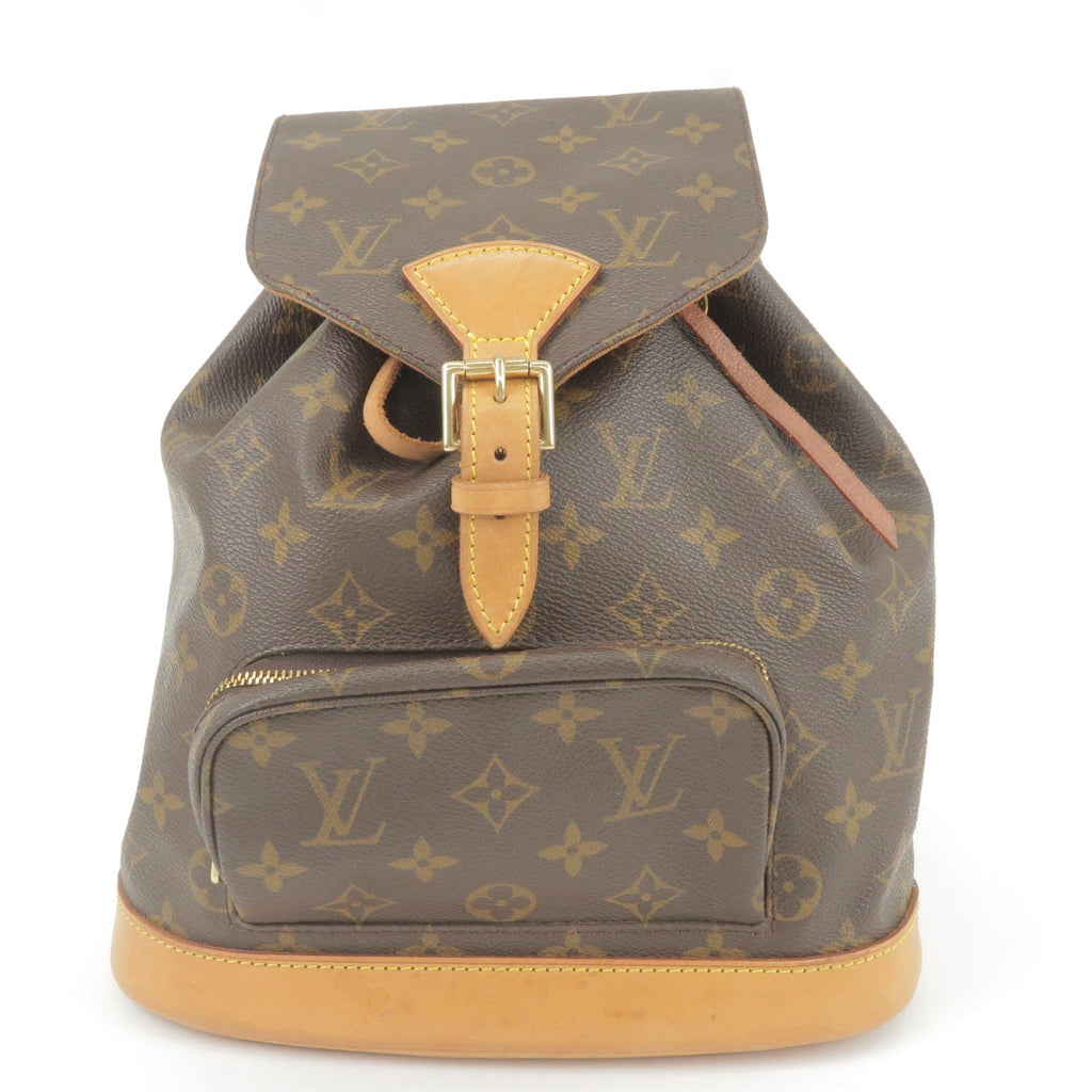 Louis Vuitton Monogram Montsouris MM Back Pack Bag M51136