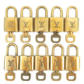 Louis Vuitton Set of 10 Lock & Key Cadena Key Lock