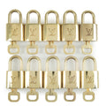 Louis Vuitton Set of 10 Lock & Key Cadena Key Lock
