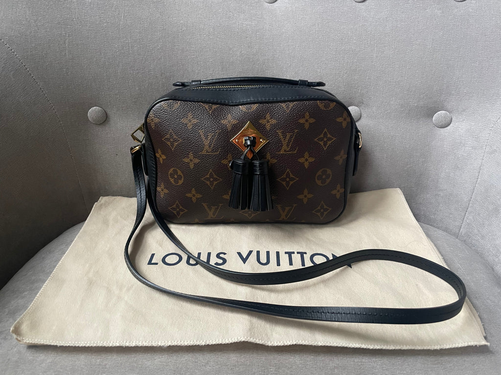 Louis Vuitton Saintonge Black and Monogram