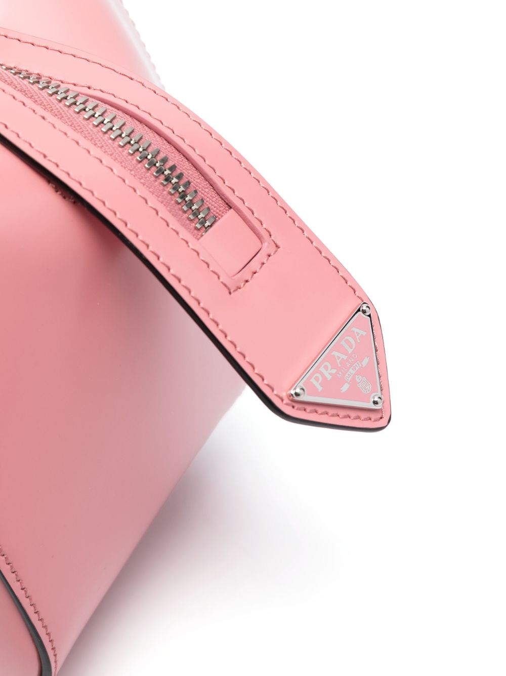 PRADA Elegant Handheld Leather Tote Bag