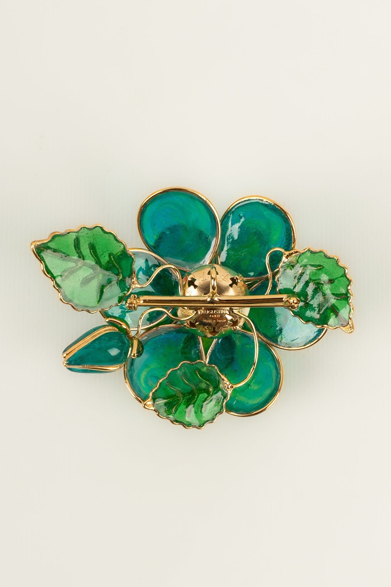 Broche / pendentif fleur Augustine