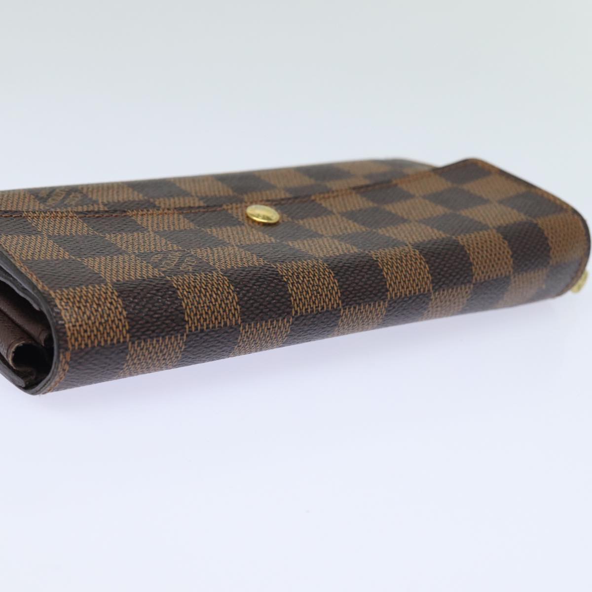 Louis Vuitton Portefeuille Sarah  Canvas Wallet