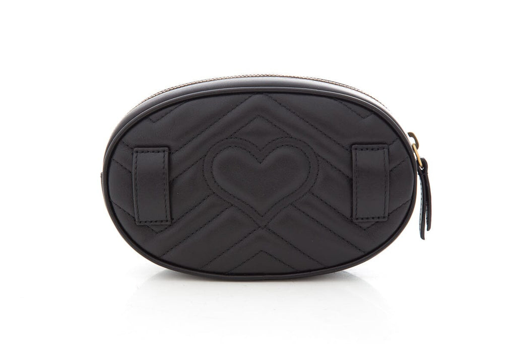 Gucci Black Small Marmont Belt Bag