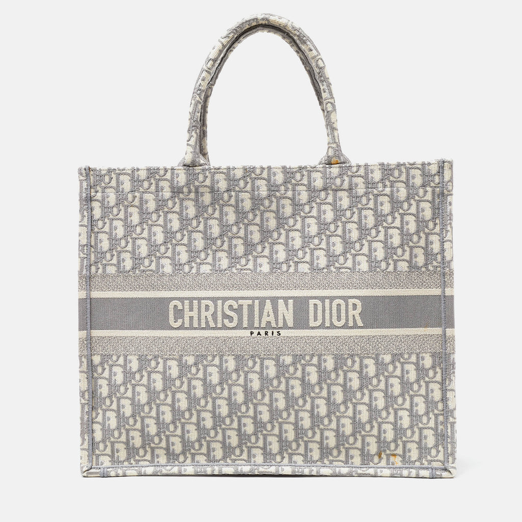Dior Oblique Canvas Large Book Tote