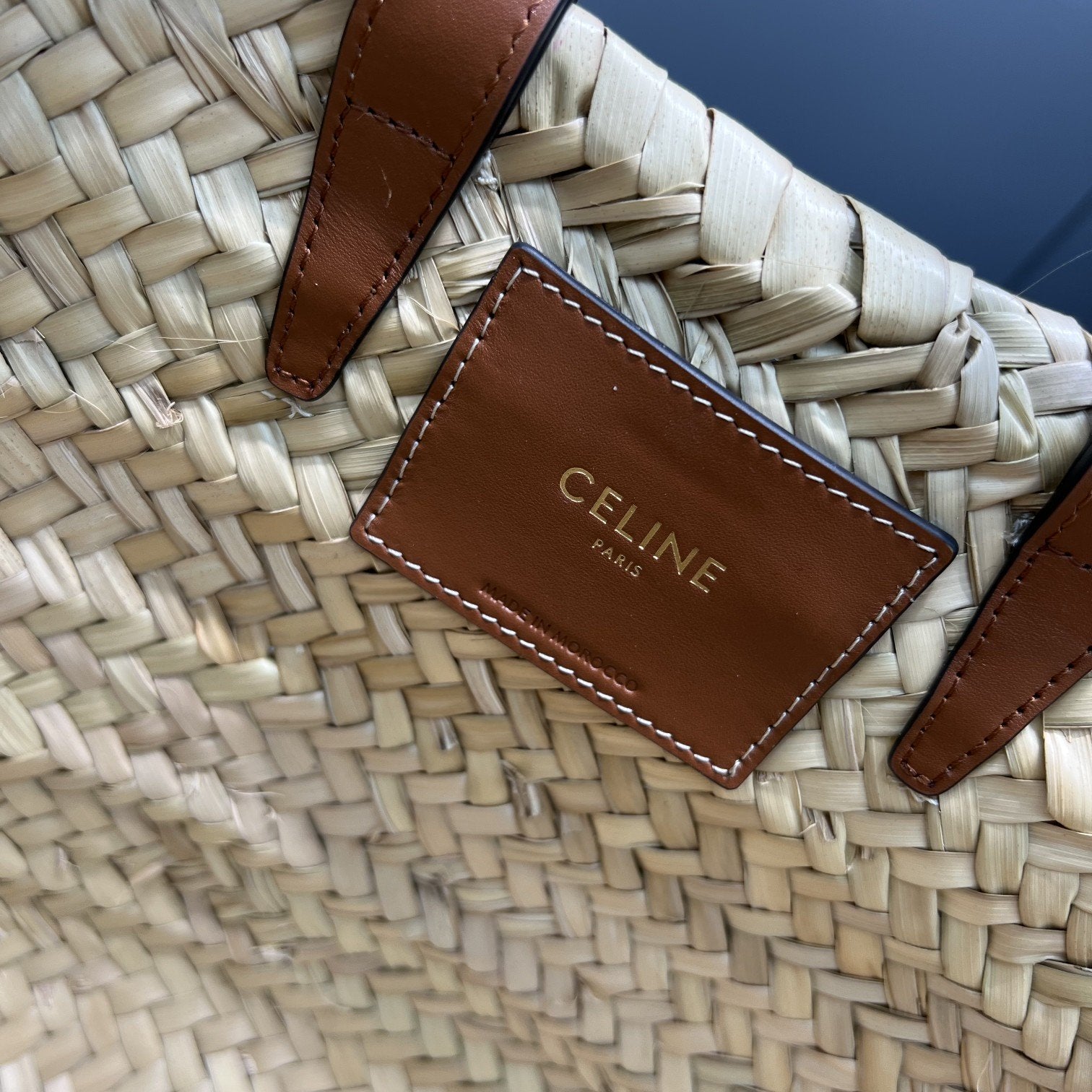 GLAMI Teen Triomphe GLAMI Classic Panier In Palm Leaves With Heart Patch Brown For Women 10in/25cm 194002DUI.04LUÃƒâ€šÃ‚Â 