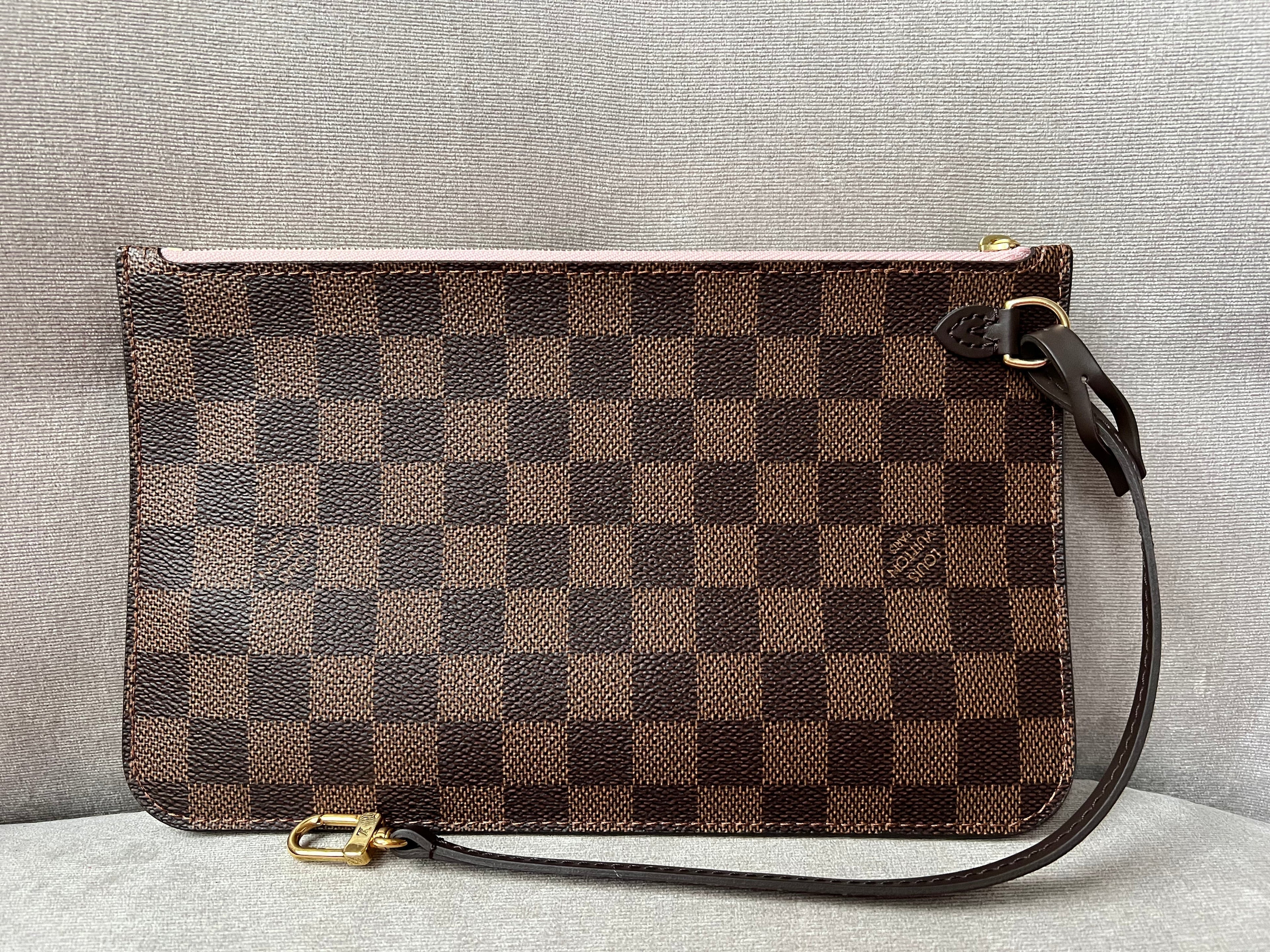 Louis Vuitton Pouch (from Neverfull MM) in Damier Ebene