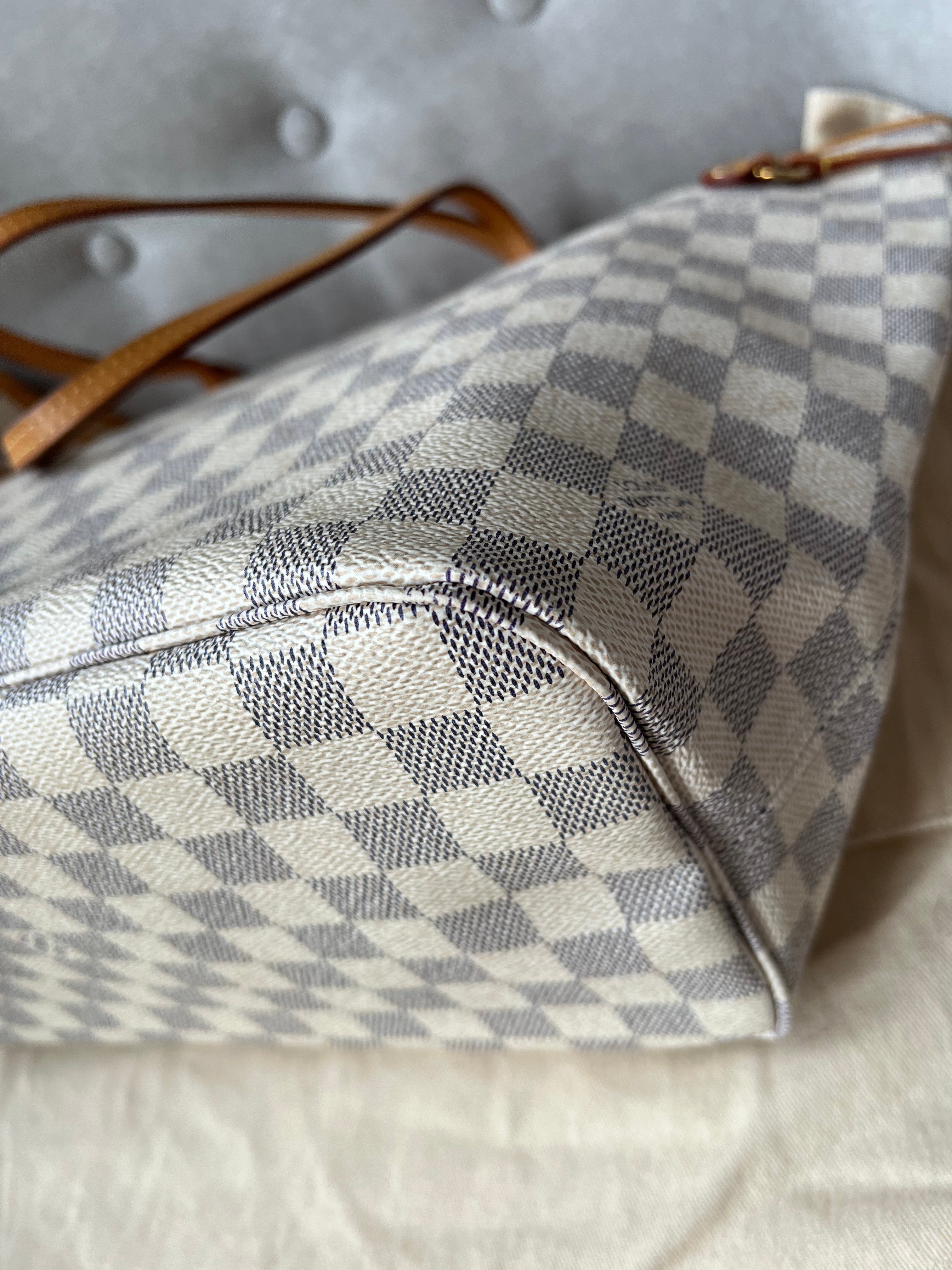 Louis Vuitton Neverfull MM  Damier Azur (RRP £1,410)