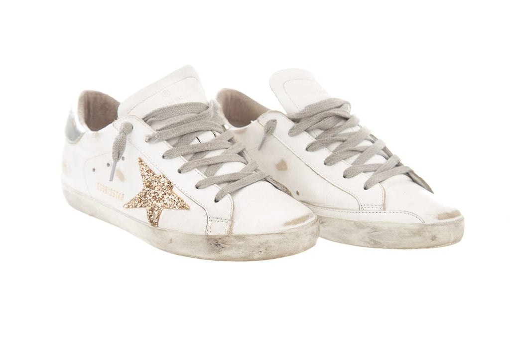 Golden Goose White Sneakers SZ 37