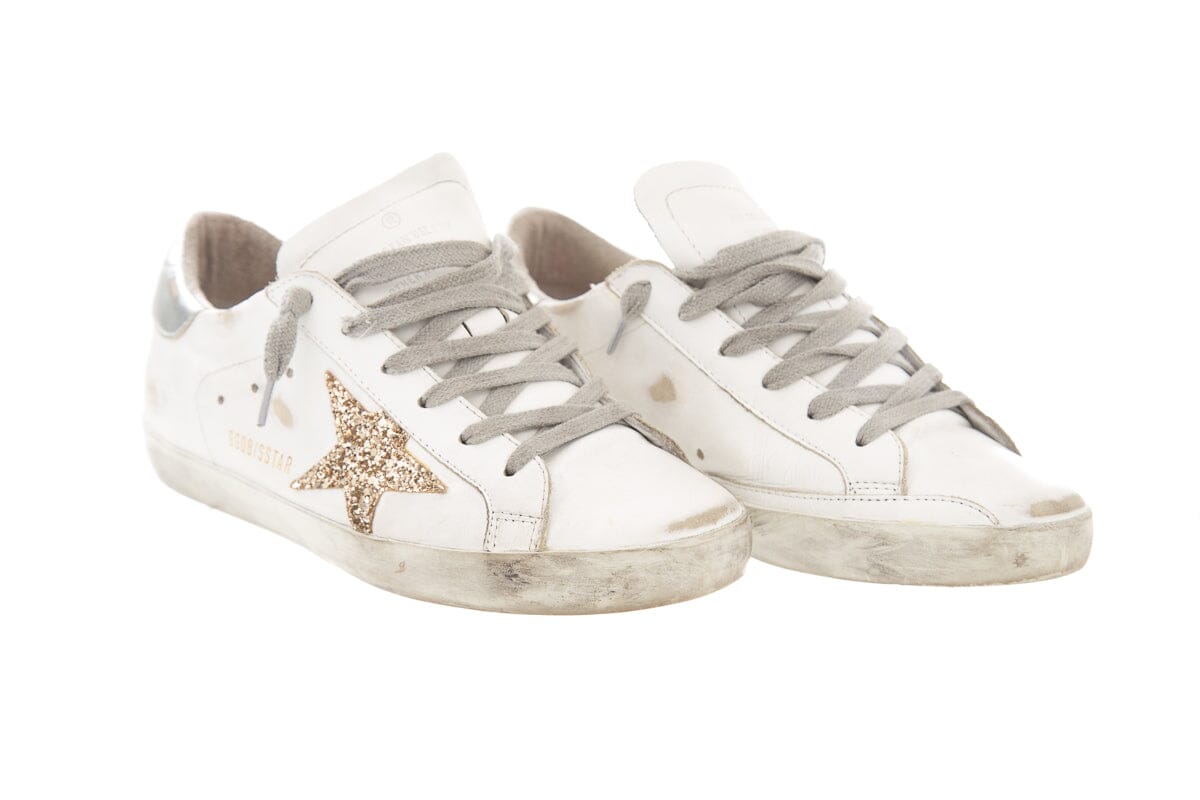 Golden Goose White Sneakers SZ 37