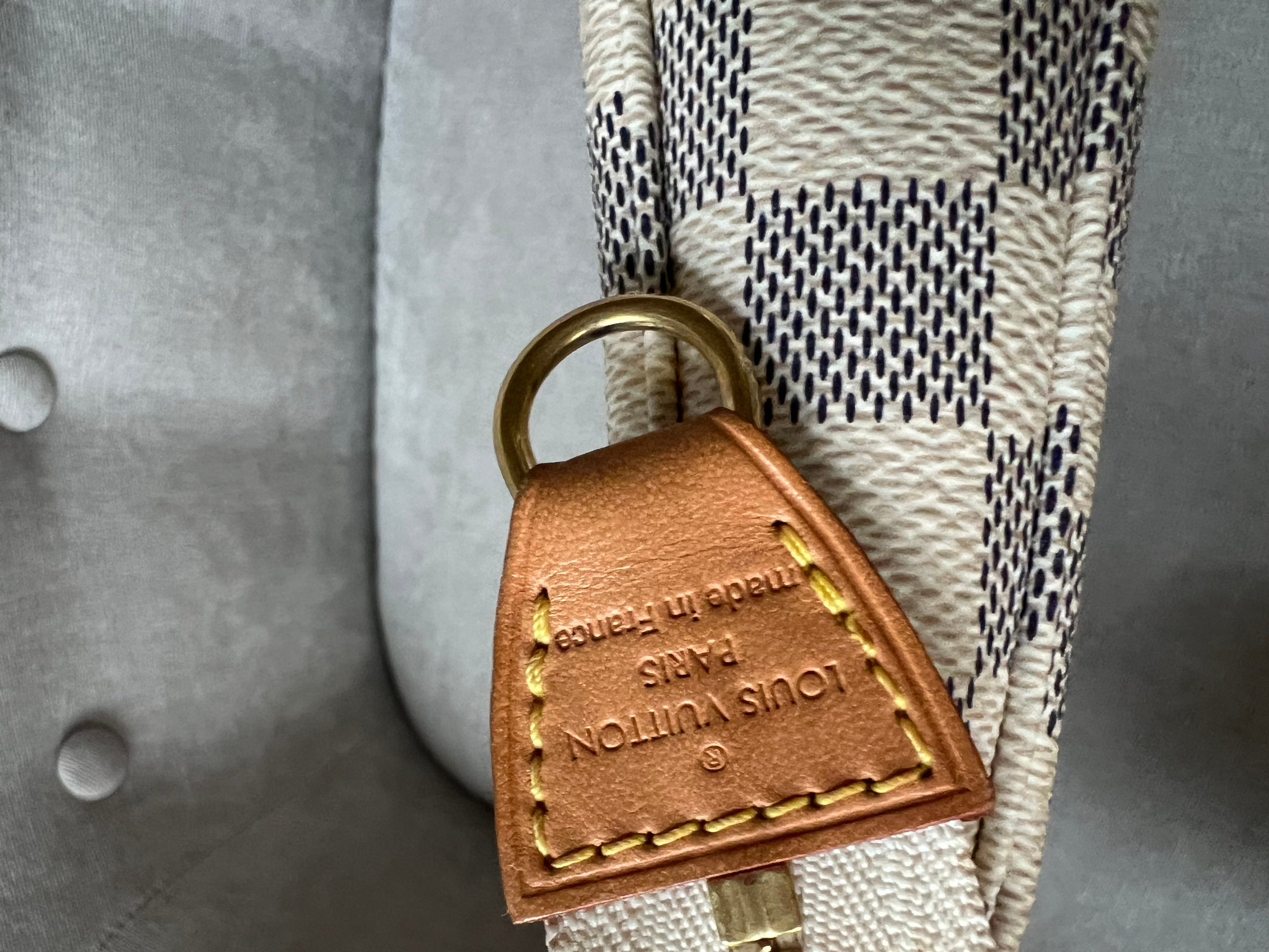 Louis Vuitton Pochette Accessoires Damier Azur (no strap)