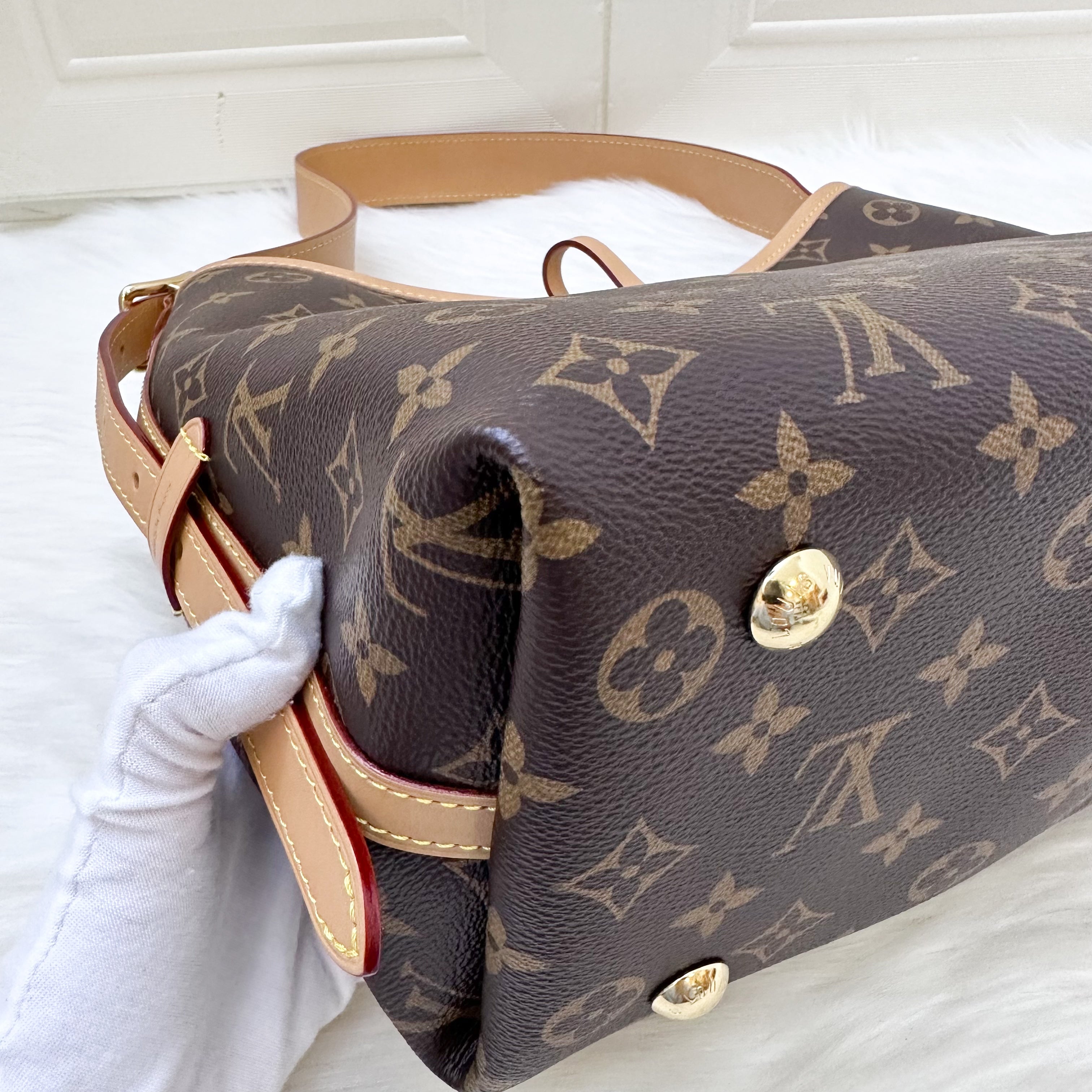 LV Carryall PM in Monogram Canvas and GHW