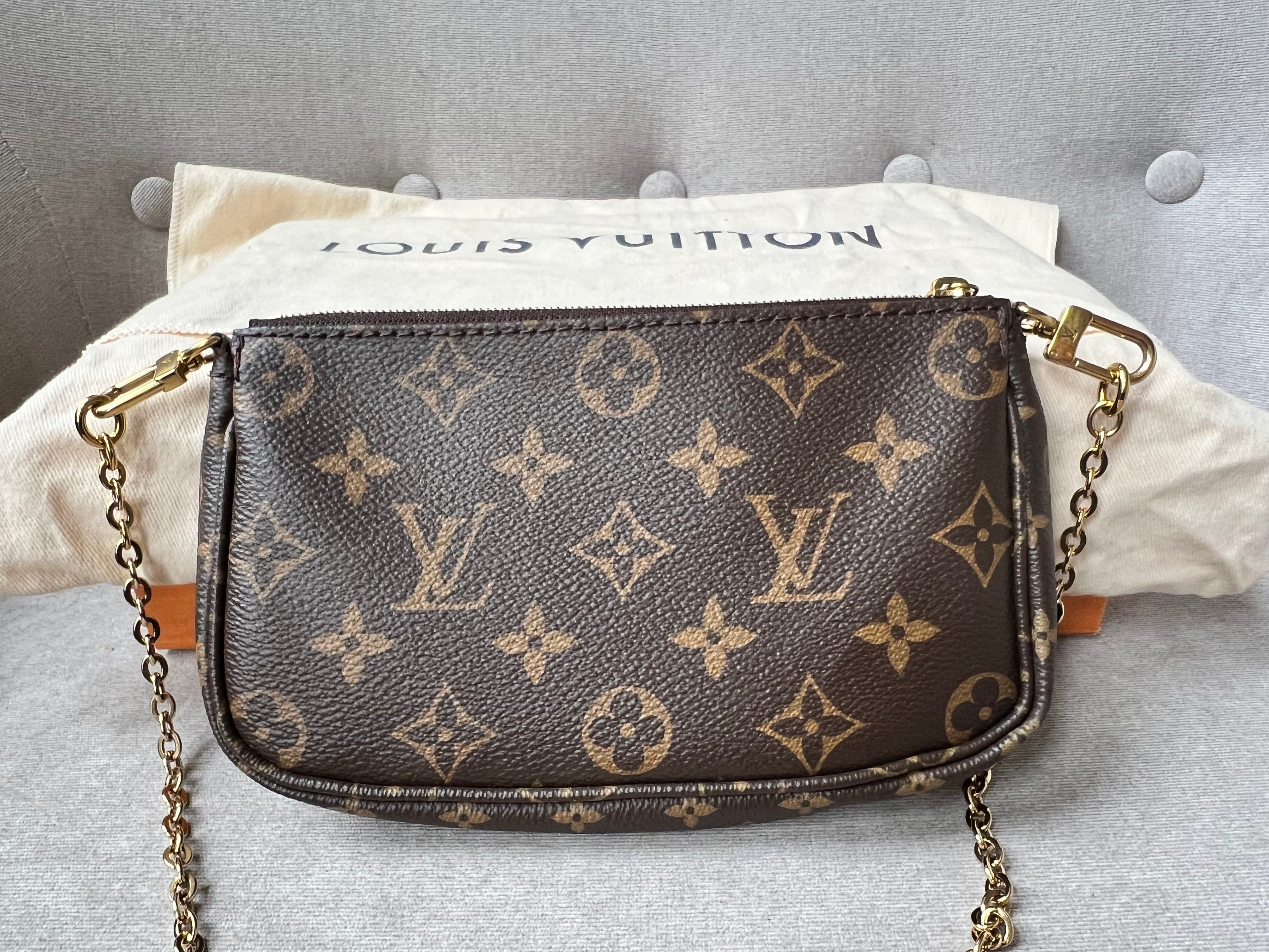 Louis Vuitton Multi Pochette Accessoires Khaki (RRP £1970)