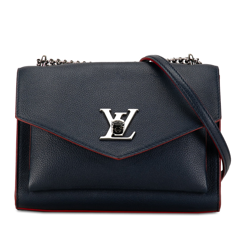 Louis Vuitton Lockme Cabas BB Blue Calfskin