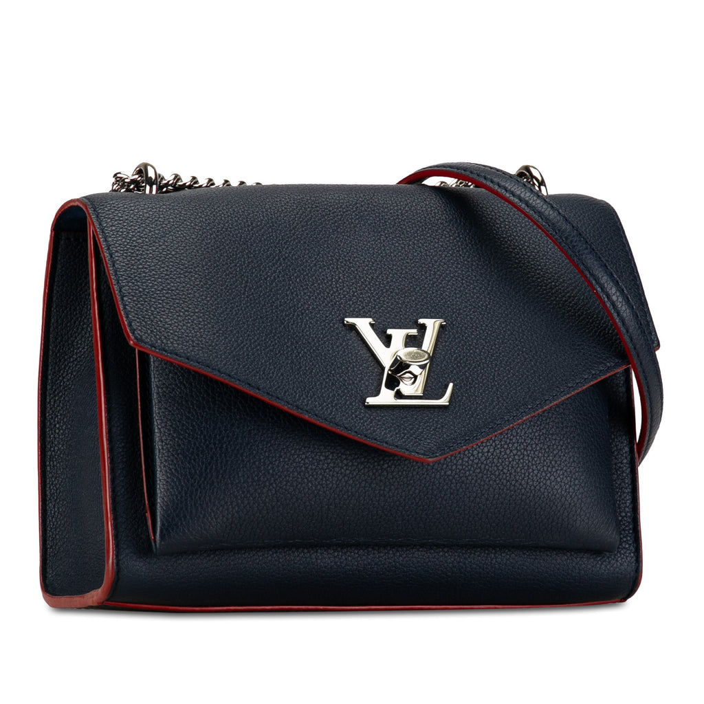 Louis Vuitton Lockme Cabas BB Blue Calfskin