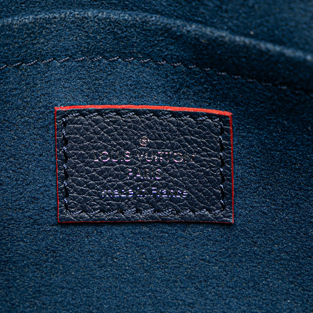 Louis Vuitton Lockme Cabas BB Blue Calfskin