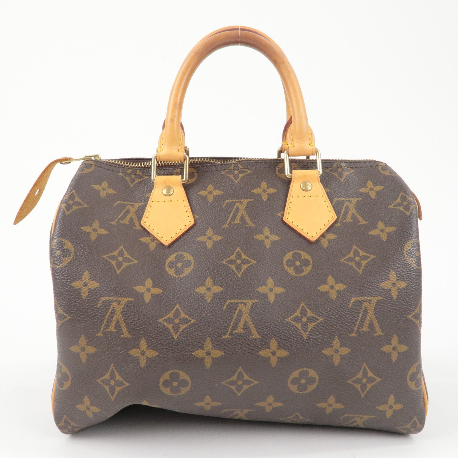 Louis Vuitton Monogram Speedy 25 Hand Bag Boston Bag M41528