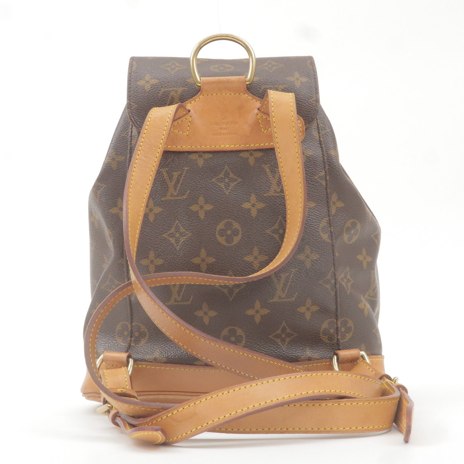 Louis Vuitton Monogram Montsouris MM Back Pack Bag M51136