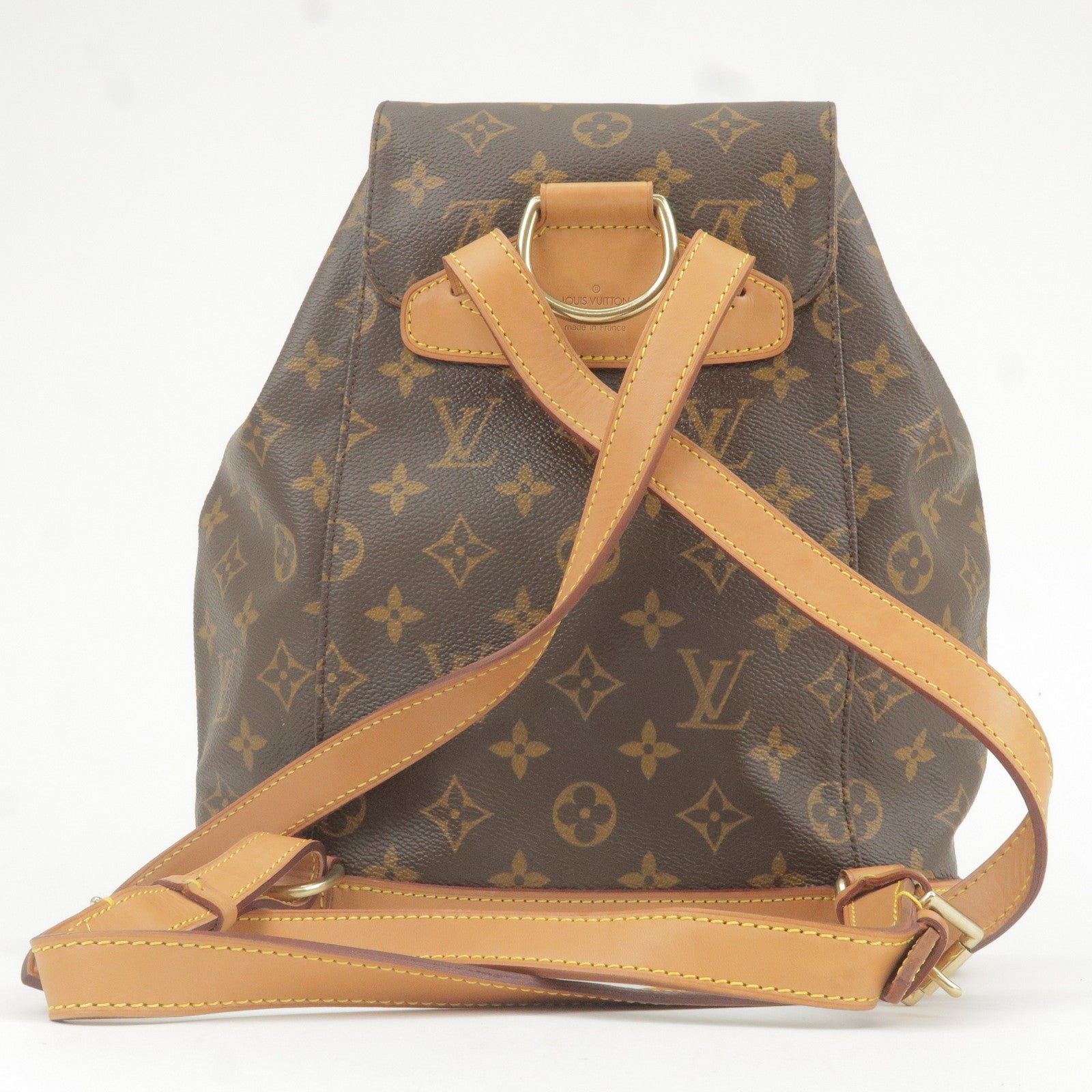Louis Vuitton Monogram Montsouris MM Back Pack Bag M51136