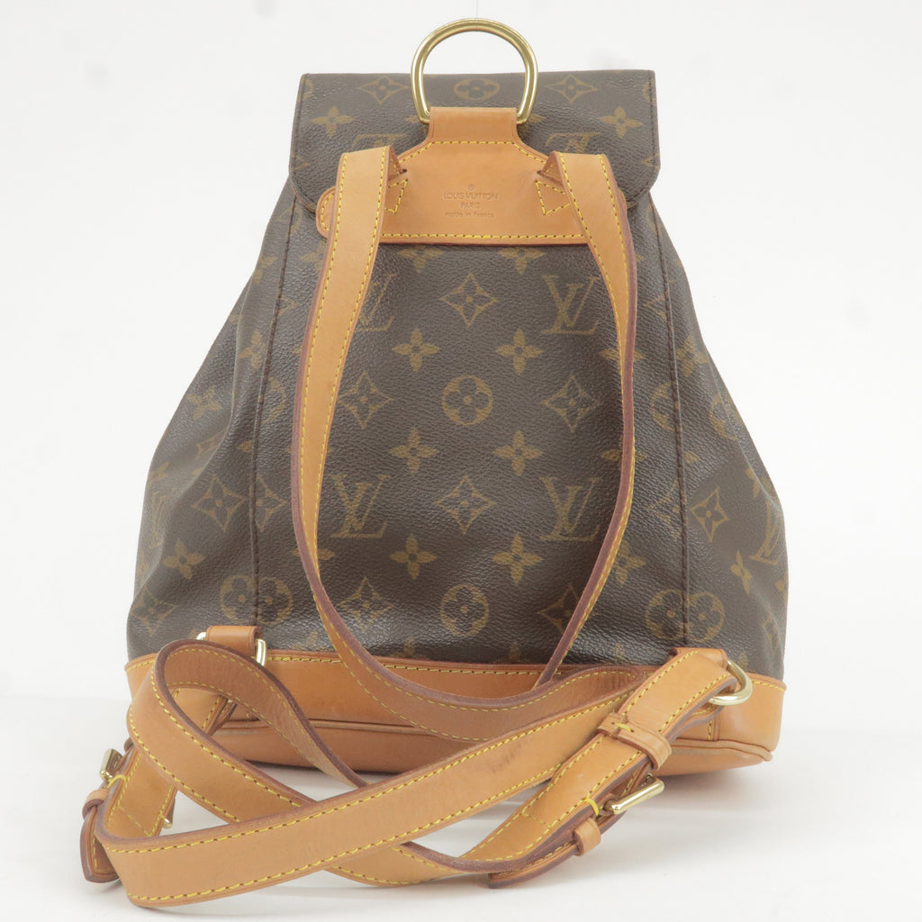 Louis Vuitton Monogram Montsouris MM Back Pack Bag M51136