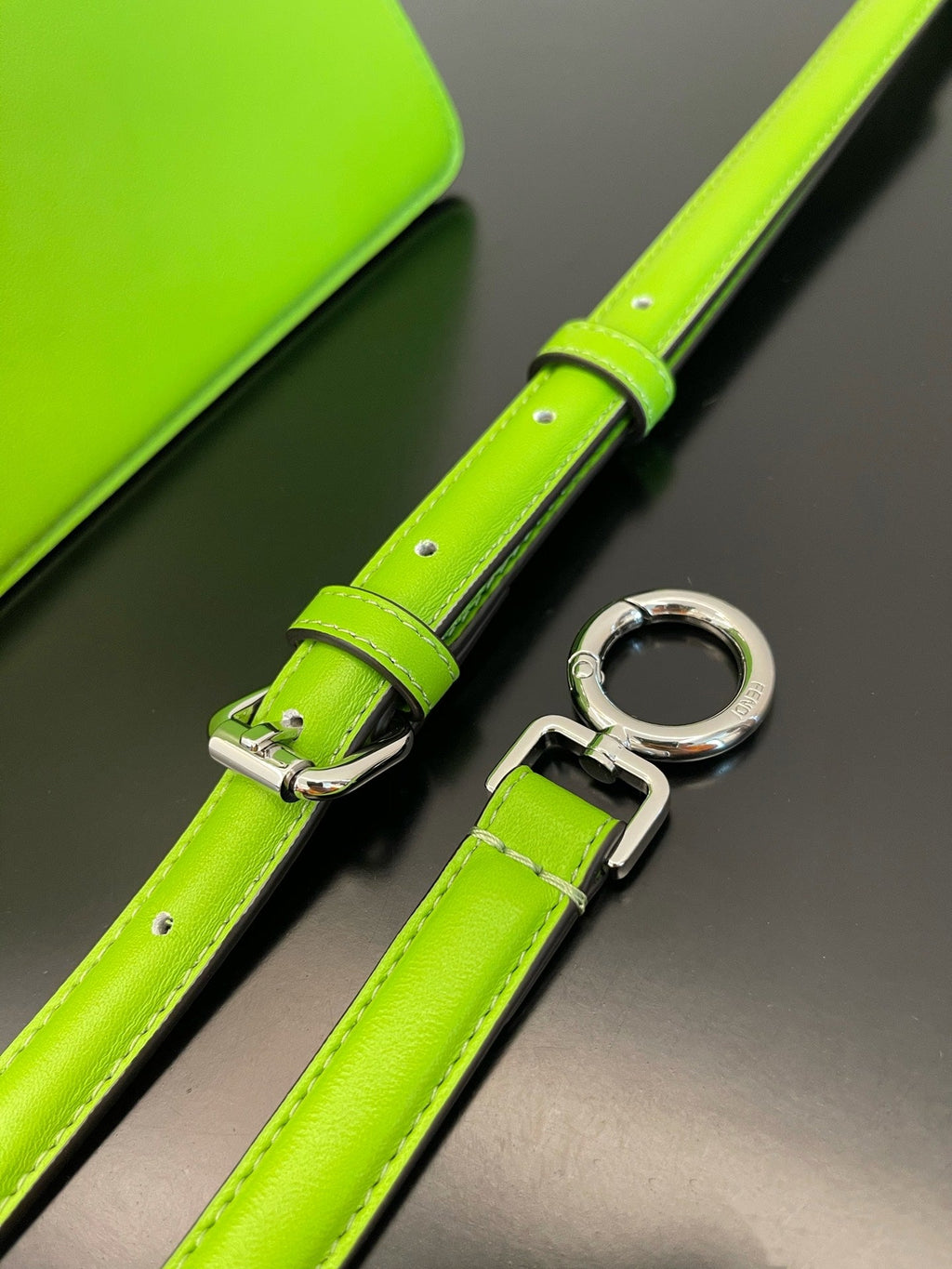 FI GlamI ISeeU Petite Chartreuse Small Bag For Woman 20cm/8in