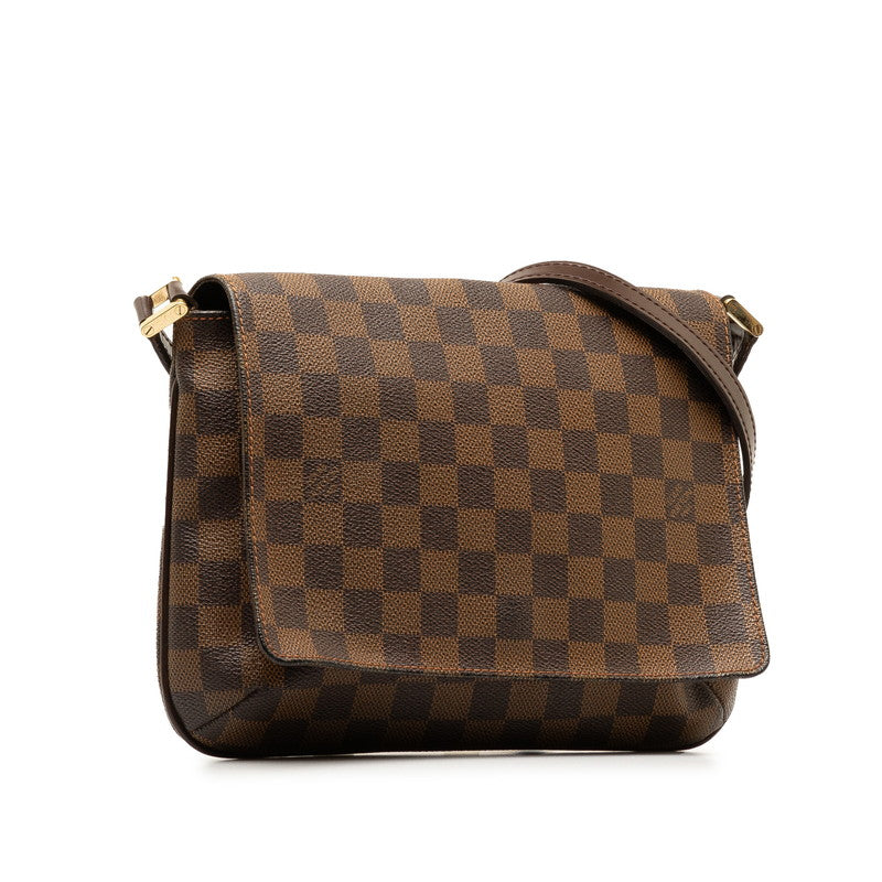 Louis Vuitton Damier Musette Tango Short  Shoulder Bag N51255 Brown PVC Leather  Louis Vuitton