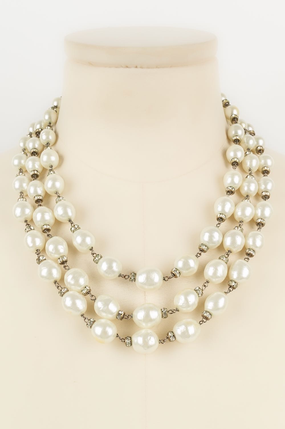 Collier de perles nacrÃƒÆ’Ã‚Â©es