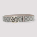 GUCCI Reversible GG Supreme 37 Leather Belt