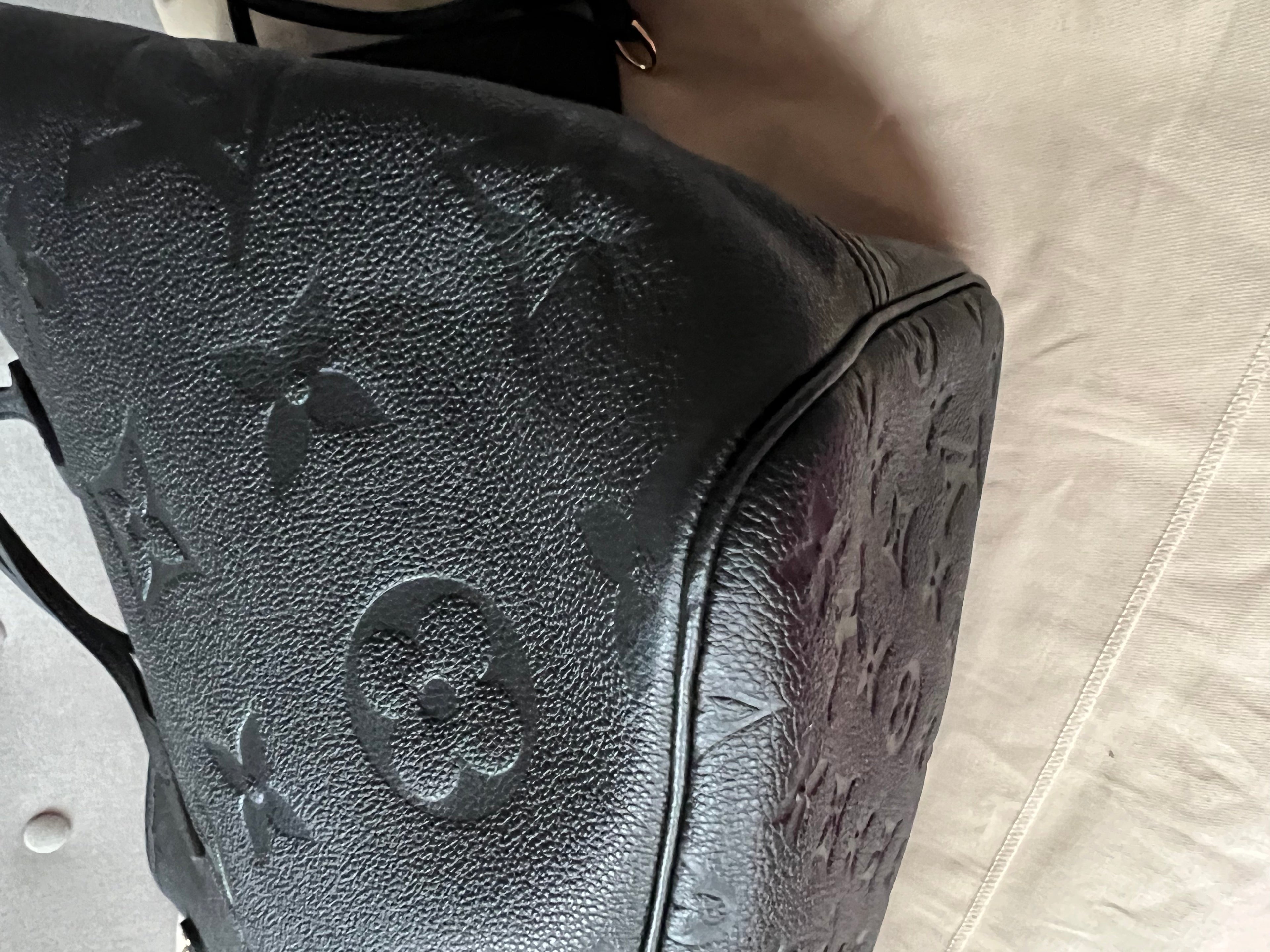 Louis Vuitton Neverfull MM Black Empreinte (RRP £1,940)