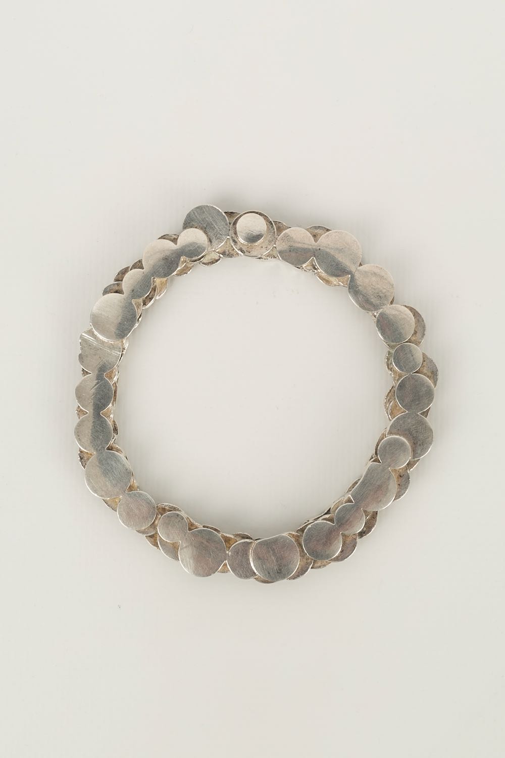 Bracelet en mÃƒÆ’Ã‚Â©tal argentÃƒÆ’Ã‚Â©